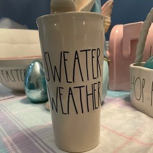 Rae Dunn Sweater Weather travel mug